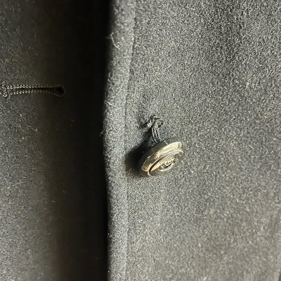 Cole Haan Black wool Coat - Picture 6 of 12